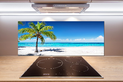 Cooker splashback Tropical beach