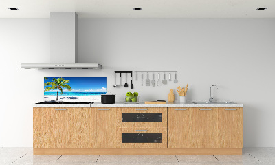 Cooker splashback Tropical beach