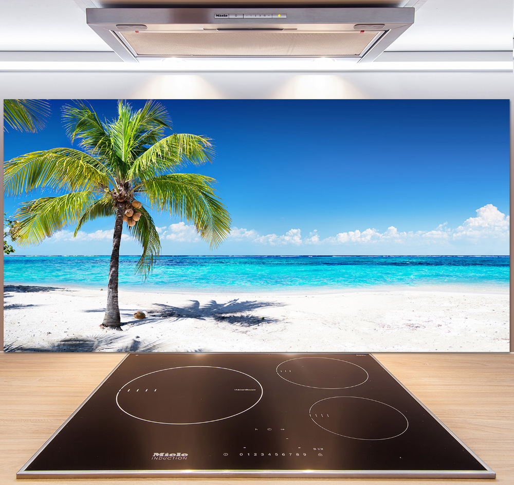 Cooker splashback Tropical beach