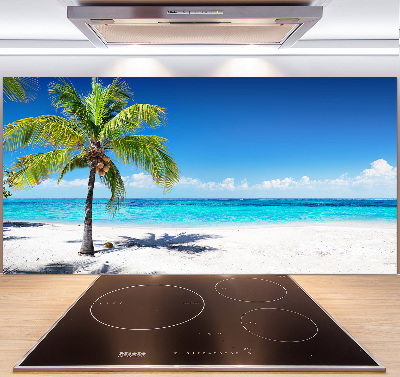 Cooker splashback Tropical beach