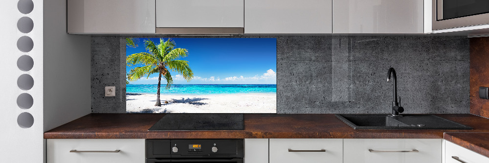 Cooker splashback Tropical beach