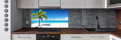 Cooker splashback Tropical beach