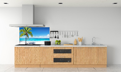 Cooker splashback Tropical beach