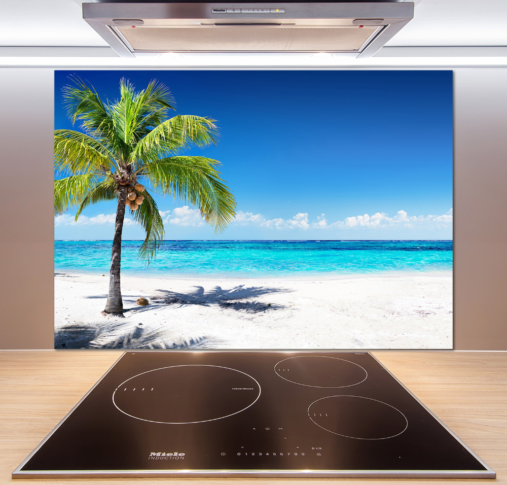 Cooker splashback Tropical beach