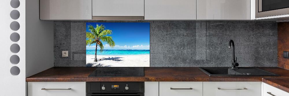 Cooker splashback Tropical beach