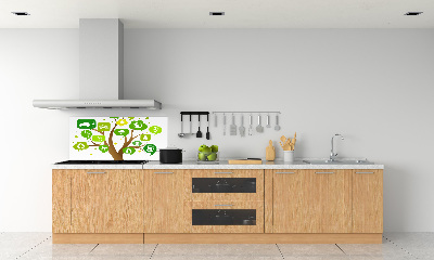 Kitchen splashback Ecological tree