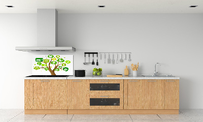 Kitchen splashback Ecological tree