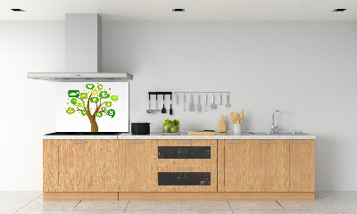 Kitchen splashback Ecological tree