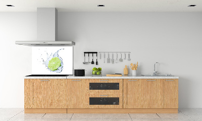 Cooker splashback Lime