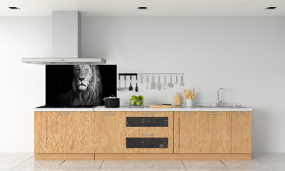 Cooker splashback Lion