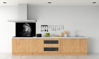 Cooker splashback Lion