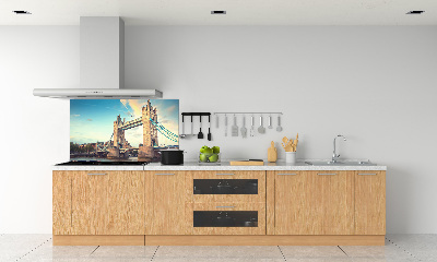 Glass splashback Tower Bridge London