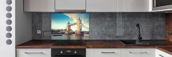 Glass splashback Tower Bridge London