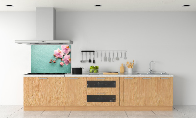 Cooker splashback Orchid