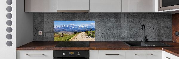 Cooker splashback Panorama of the Tatra Mountains