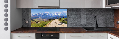 Cooker splashback Panorama of the Tatra Mountains