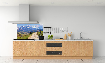 Cooker splashback Panorama of the Tatra Mountains