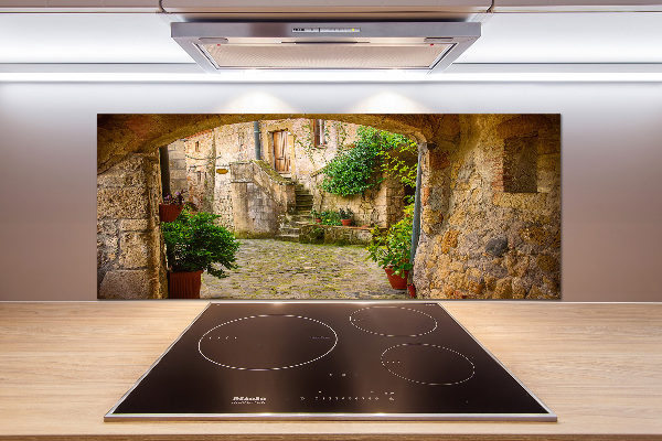 Cooker splashback Charming street