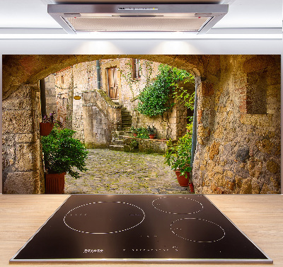 Cooker splashback Charming street