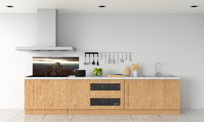 Cooker splashback Path on the rock