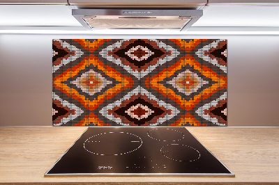 Cooker splashback Retro background