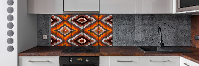 Cooker splashback Retro background