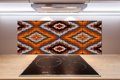 Cooker splashback Retro background