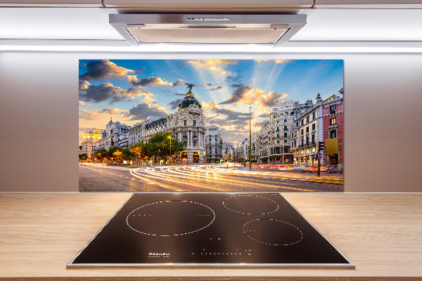 Kitchen splashback Madrid of Spain