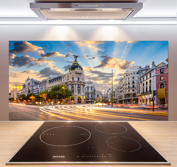 Kitchen splashback Madrid of Spain