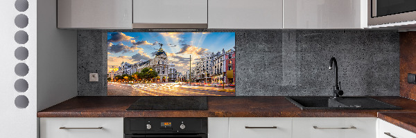 Kitchen splashback Madrid of Spain