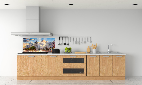 Kitchen splashback Madrid of Spain