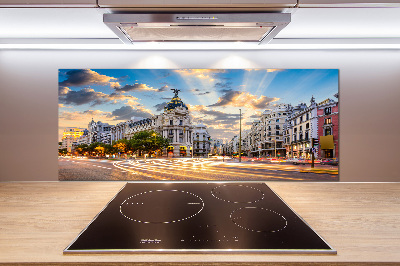 Kitchen splashback Madrid of Spain