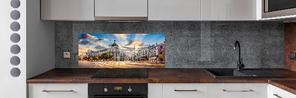 Kitchen splashback Madrid of Spain