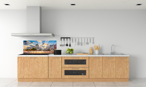 Kitchen splashback Madrid of Spain