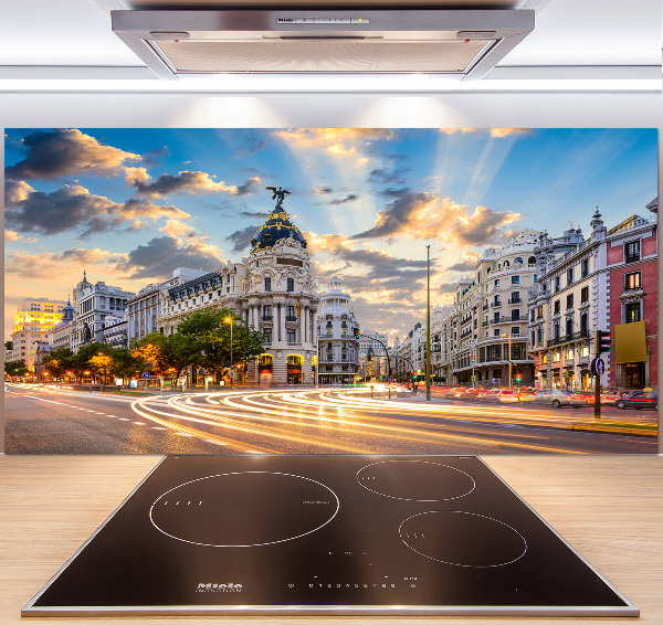 Kitchen splashback Madrid of Spain