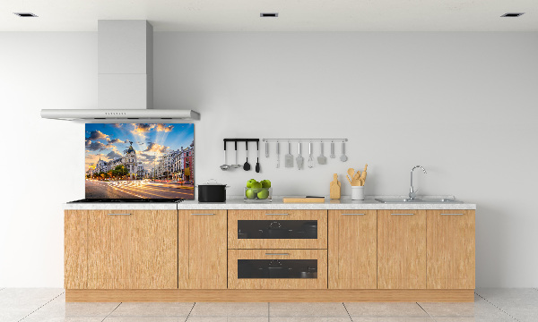 Kitchen splashback Madrid of Spain