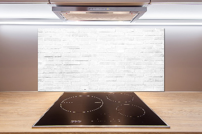 Cooker splashback Brick wall