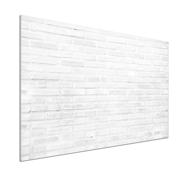 Cooker splashback Brick wall