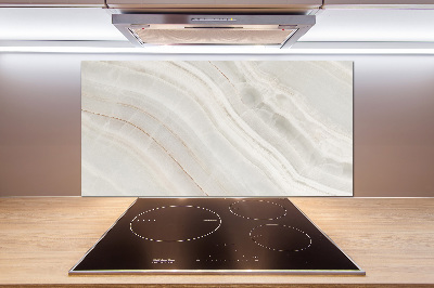 Kitchen splashback Marble texture