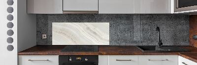 Kitchen splashback Marble texture