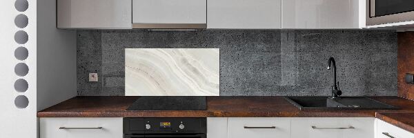 Kitchen splashback Marble texture