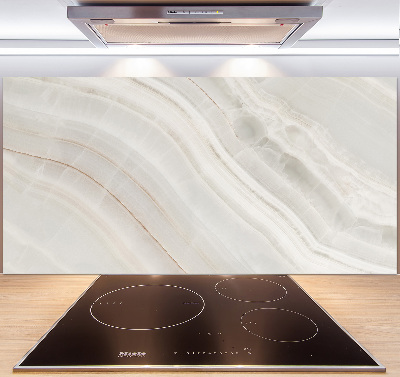 Kitchen splashback Marble texture