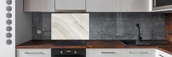 Kitchen splashback Marble texture