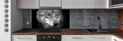 Cooker splashback Wolf