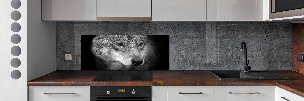 Cooker splashback Wolf