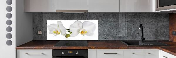 Cooker splashback Orchid