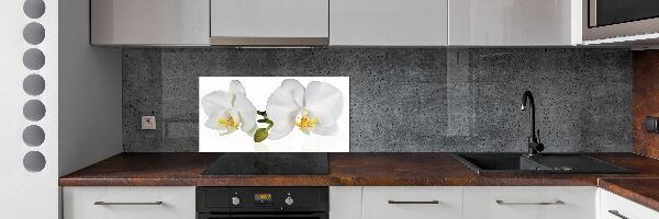 Cooker splashback Orchid