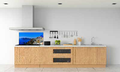 Cooker splashback Santoryn Greece