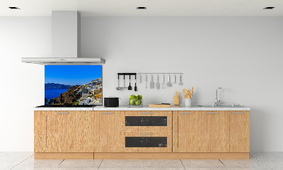 Cooker splashback Santoryn Greece