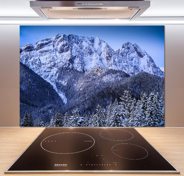 Cooker splashback Giewont Tatry